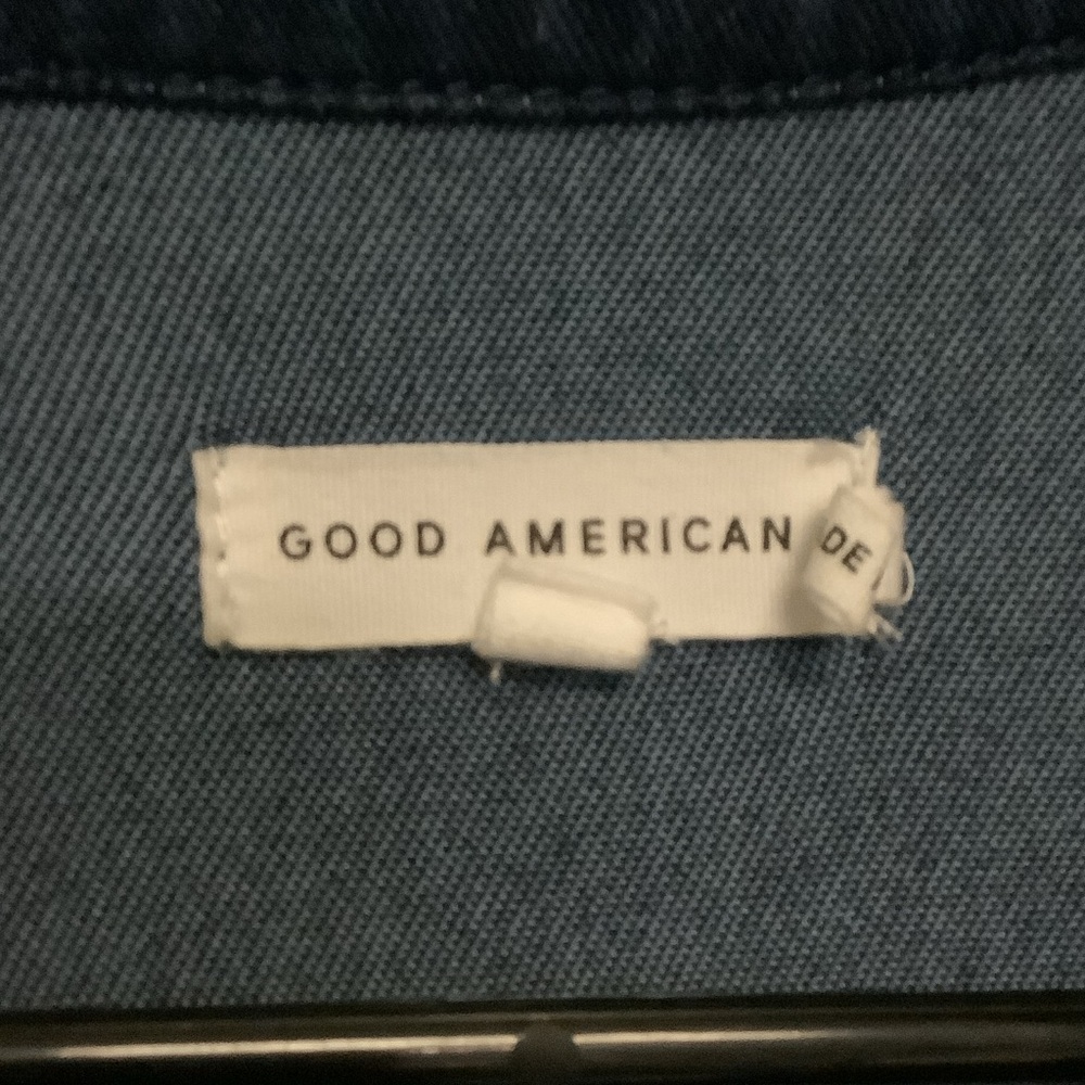 Good American Indigo Denim Jumpsuit - Picture 2 of 3
